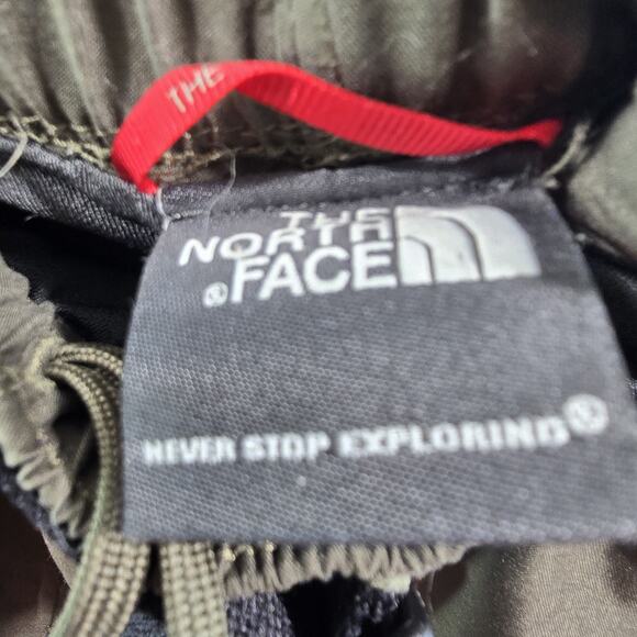 The North Face Swim Trunks Mens Medium Green Belted Board Shorts Mesh Brief - Picture 3 of 10